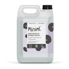 Load image into Gallery viewer, Miniml Bodywash & Bubblebath - English Lavender & Chamomile