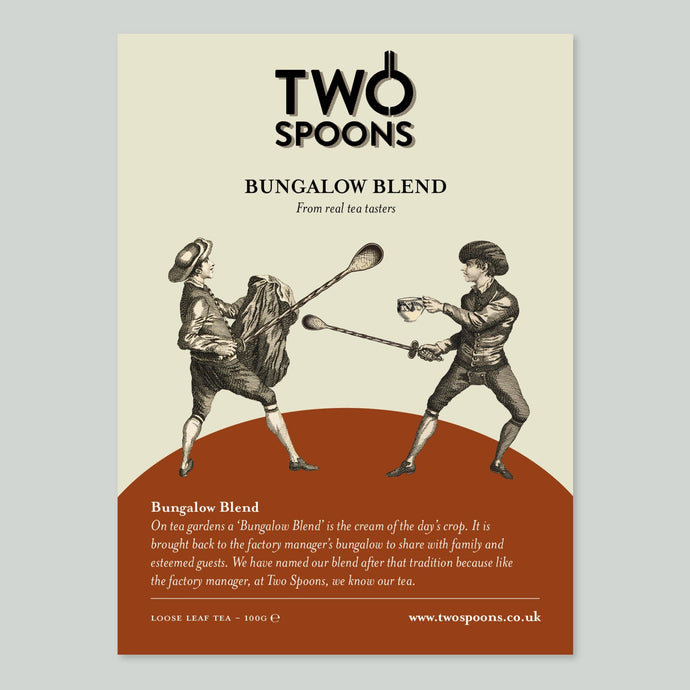 Two Spoons Bungalow Blend Loose Leaf Tea - 100gs