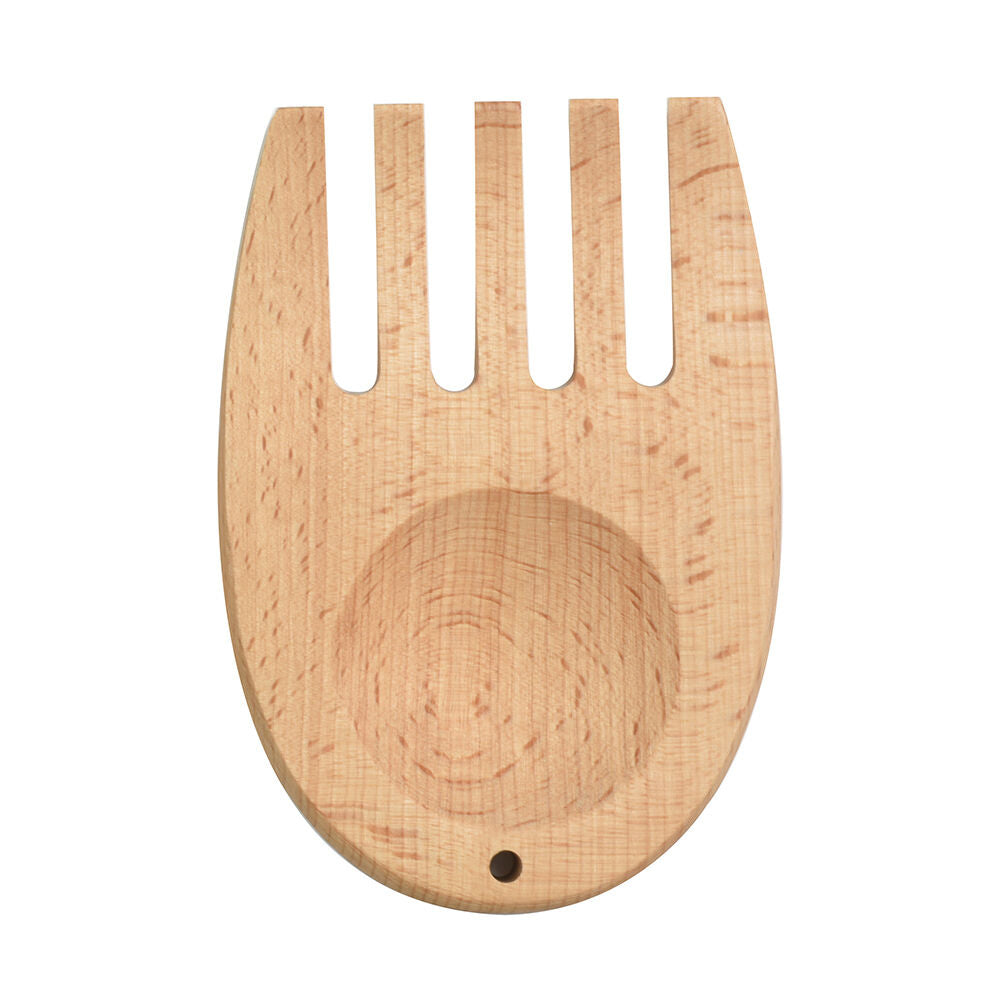 Wooden Salad Serving Hands (set of 2) Orca and Bee