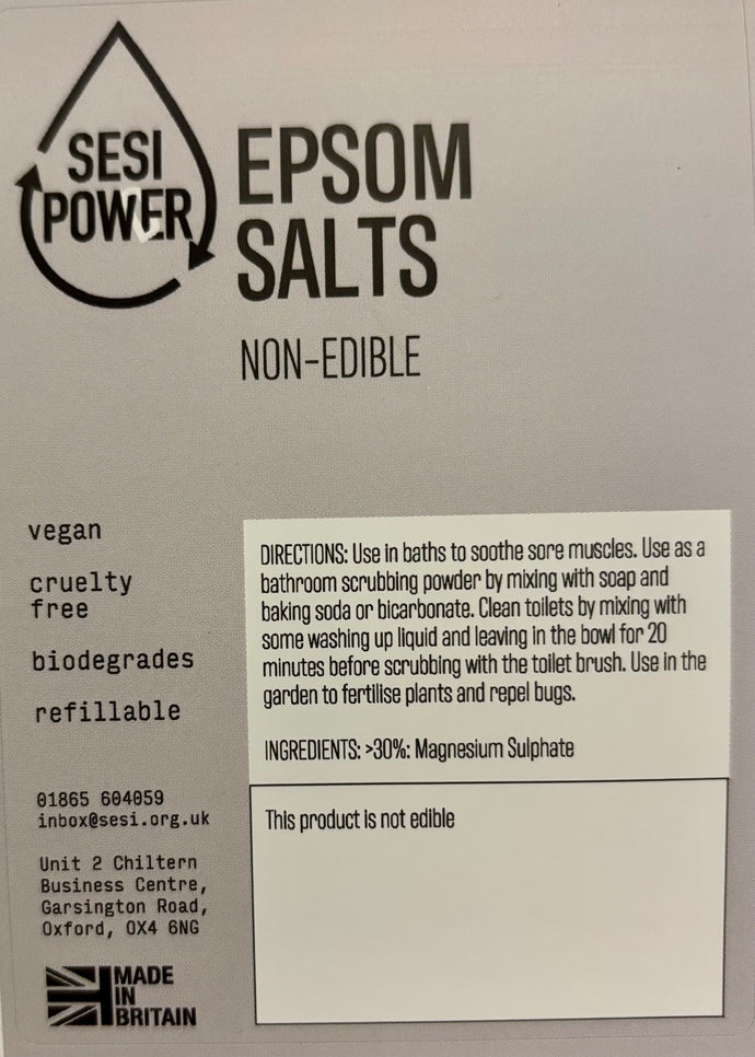 Epsom Salt - UK wide shipping