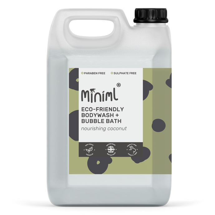Miniml Bodywash & Bubblebath - Nourishing Coconut