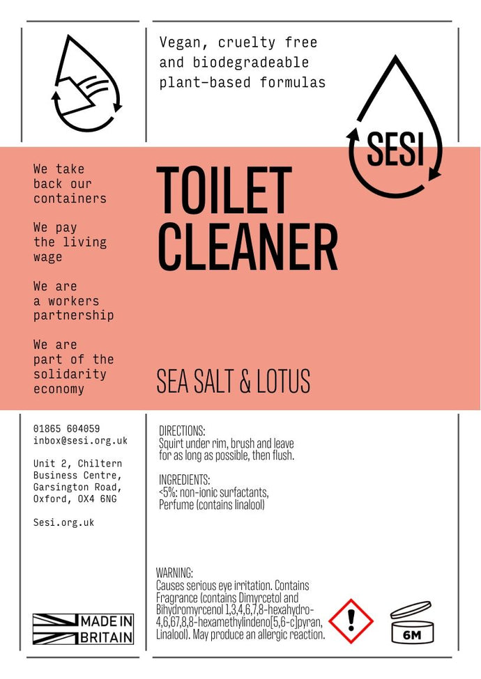 Sesi Toilet Cleaner - Sea Salt and Lotus