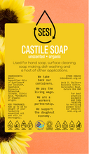 Load image into Gallery viewer, Sesi Organic Liquid Castille Soap Unscented
