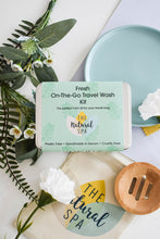 Load image into Gallery viewer, The Natural Spa Fresh Mini &quot;On-The-Go&quot; Travel Wash kit
