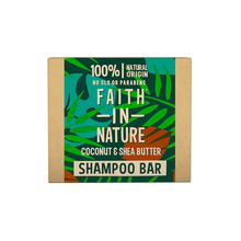 Load image into Gallery viewer, Faith In Nature - Shampoo Bar Coconut &amp; Shea Butter
