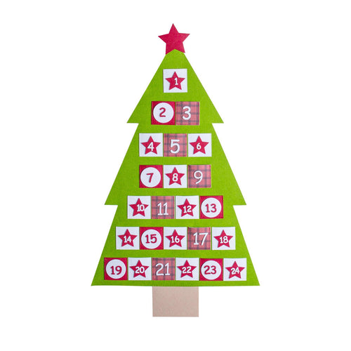 Advent Calendar - Fill Your Own Hanging Christmas Tree